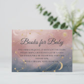 Books for Baby Insert | Modern Boho Celestial Show サンキューカード (スタンド正面)