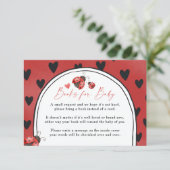 Books for Baby Ladybug Request Card エンクロージャーカード (スタンド正面)