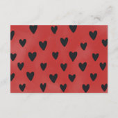 Books for Baby Ladybug Request Card エンクロージャーカード (裏面)