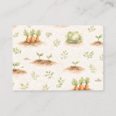 Books for Baby locally grown vegetable Garden  エンクロージャーカード (裏面)