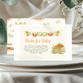 Books for Baby locally grown vegetable Garden  エンクロージャーカード