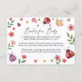 Books for Baby Request Card エンクロージャーカード (正面)