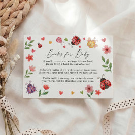Books for Baby Request Card エンクロージャーカード
