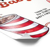 Books for Baby She's Ready to Pop Sign フォトプリント (角)