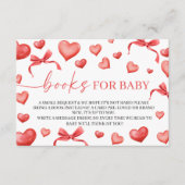 Books for Baby Sweetheart Sign エンクロージャーカード (正面)