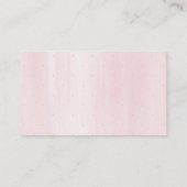 Books for Baby Terracotta & Blush Floral エンクロージャーカード (裏面)