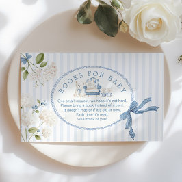 Books for baby Vintage French Coquette Baby Shower エンクロージャーカード