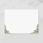 Books for Baby Woodland Animals Theme エンクロージャーカード (裏面)