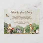 Books for Baby Woodland Forest Animals エンクロージャーカード (正面)