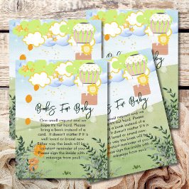 Books For Venture The Adventure熱気球を開始 エンクロージャーカード