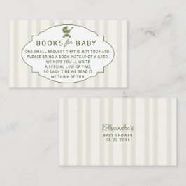 Books Insert Coffee Brewing Brunch Baby Shower エンクロージャーカード