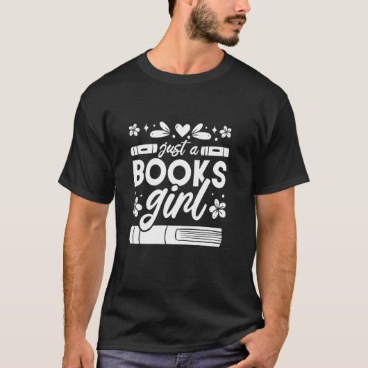 Books Library – 著者文学本編Just A Tシャツ (正面)