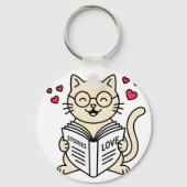 BOOKS LOVER キーホルダー (裏面)