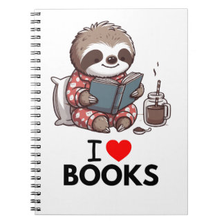Books Lover Geschenke I love Books für Lesefans ノートブック