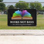 Books Not Bans, LGBTQ+  横断幕 (インサイチュ)