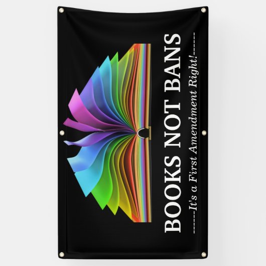 Books Not Bans, LGBTQ+ 横断幕 (縦)
