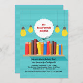 Books on the Shelf招待状 招待状 (正面/裏面)