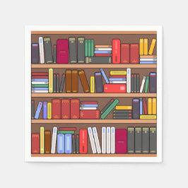 Books Paper スタンダードカクテルナプキン