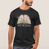 Books Reading 3 Tシャツ (正面)