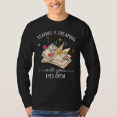 Books Reading 5 Tシャツ (正面)