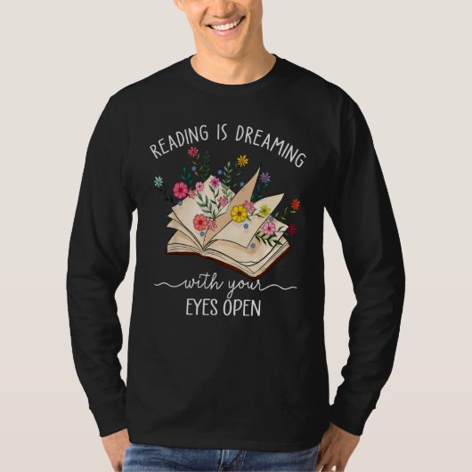 Books Reading 5 Tシャツ (正面)