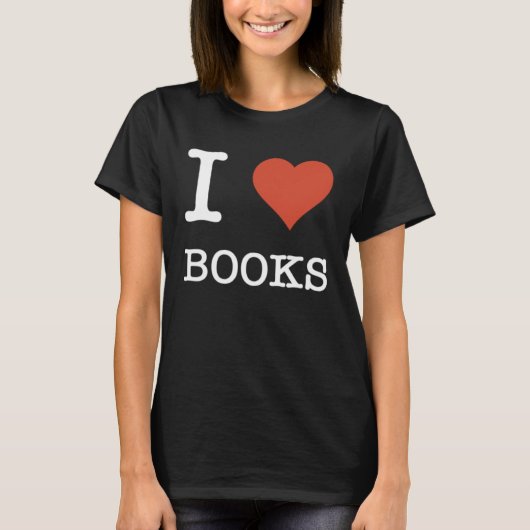 books reading library bookworm book 1 tシャツ (正面)
