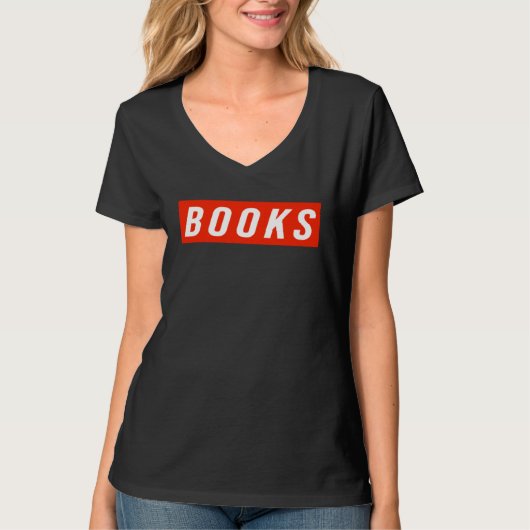 books reading library bookworm book tシャツ (正面)