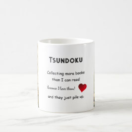 Books "Tsundoku" Mug コーヒーマグカップ
