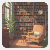 BookShelf  スクエアシール (正面)