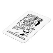 Bookshop Customer Shopkeeper頼質問 マグネット (左側)