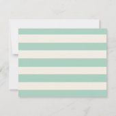 Bookstack and Apple Personalized School Teacher  ノートカード (裏面)