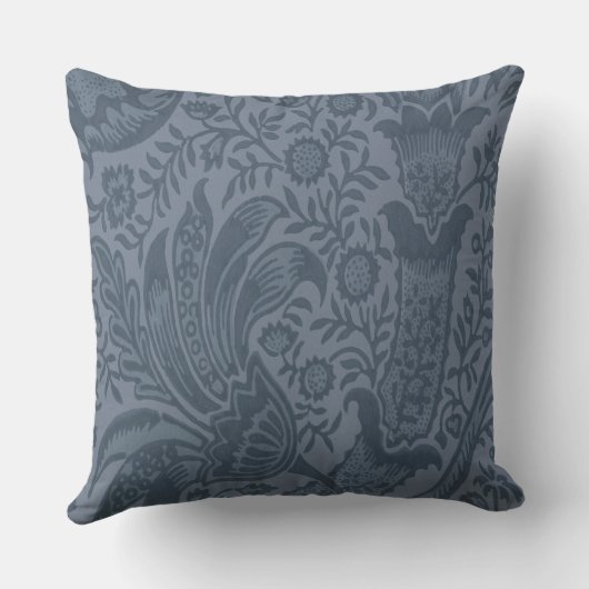 Bookstore, library, reading nook Blue/Red クッション (裏面)