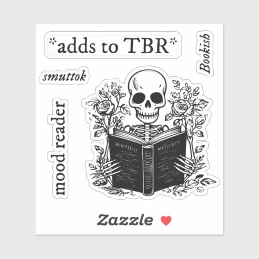 Booktokスマット読み取りパック シール (シート)