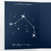 BookTok Romantacy Wedding Invite - Aries/Cancer 三つ折り招待状 (内部最初)