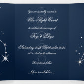 BookTok Romantacy Wedding Invite - Aries/Leo 三つ折り招待状 (内部中)