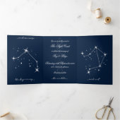 BookTok Romantacy Wedding Invite - Aries/Libra 三つ折り招待状 (内部)