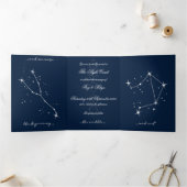 BookTok Romantacy Wedding Invite - Taurus/Libra 三つ折り招待状 (内部)