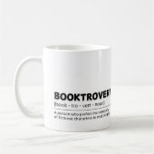 Booktrovert: Fiction Over Reality Mug コーヒーマグカップ (左)