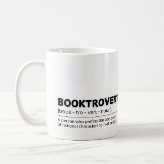 Booktrovert: Fiction Over Reality Mug コーヒーマグカップ