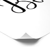 Booktrovert personalized watercolor books on shelf ポスター (コーナー)