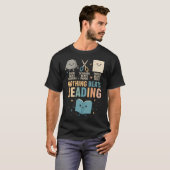 Booktrovert Shirt Nothing Beat Reading Rock Paper  Tシャツ (正面フル)