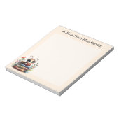 Bookwormお洒落 Peachメモ帳 ノートパッド (回転)