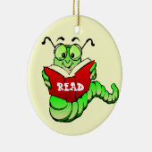 Bookwormオーナメント セラミックオーナメント (右)