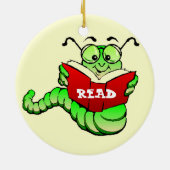 Bookwormオーナメント セラミックオーナメント (裏面)