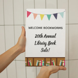 Bookwormパーティー資金調達者歓迎ポスター ポスター