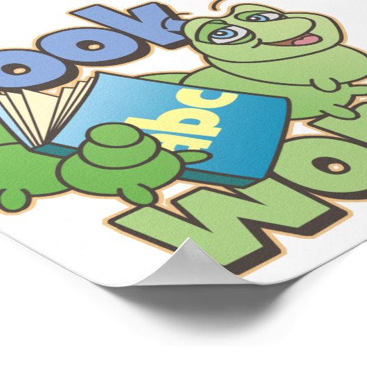 Bookwormポスター ポスター (角)