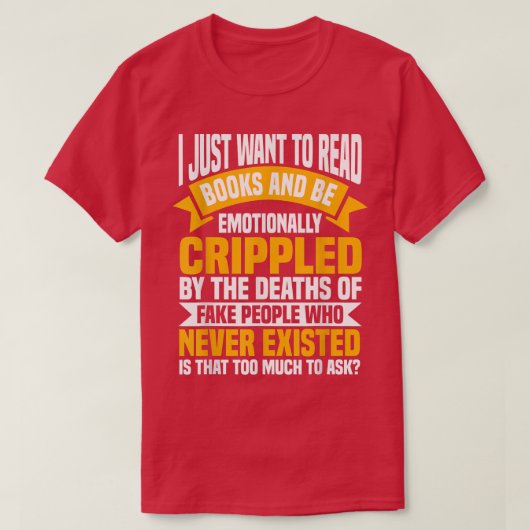 Bookwormリーダーライター小説家コンテンツ作成者Bo Tシャツ (デザイン正面)