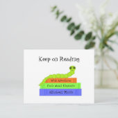 Bookworm – オ保ン読ト ポストカード (スタンド正面)