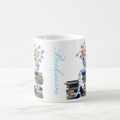 Bookworm コーヒーマグカップ (中央)