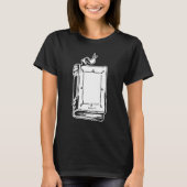 Bookworm Books Bibliophile Librarian Literature B Tシャツ (正面)